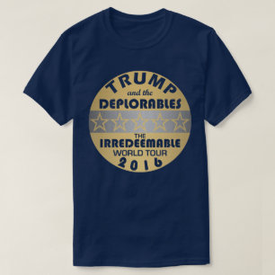 Camiseta Trump E Os Deploráveis São Engraçados