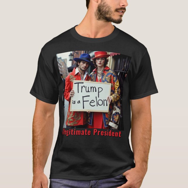 Camiseta Trump é um cara de Impeach (Frente)