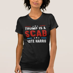 Camiseta Trump É Um Cicatriz Vote em Harris Eleição 2024