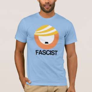 Camiseta Trump é um fascista