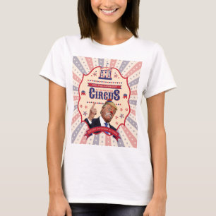 Camiseta Trump É Um Palhaço - Vintage Circus Poster