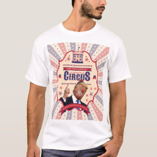 Camiseta Trump É Um Palhaço - Vintage Circus Poster