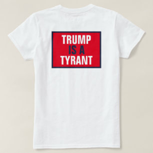 Camiseta Trump é um típico político de GOP apenas de volta