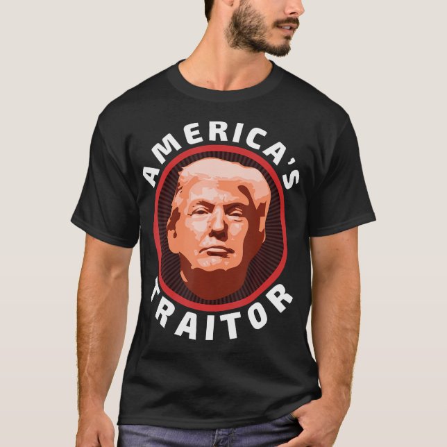 Camiseta Trump É Um Traidor (Frente)