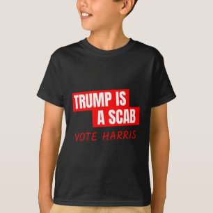 Camiseta Trump É Um Voto De Cabra Harris