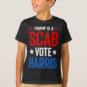 Camiseta Trump É Um Voto De Cabra Harris Kamala Harris Pres