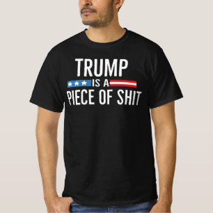 Camiseta Trump É Uma Merda 2025 Resistir Protesto