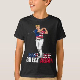 Camiseta Trump - Engraçado Presente de Golfe
