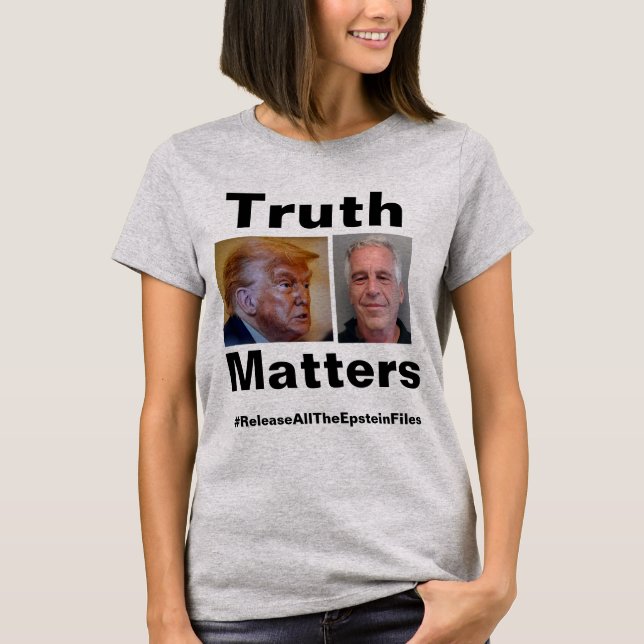 Camiseta Trump/Epstein T-Shirt (Frente)