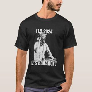 Camiseta Trump Está De Volta Um Retro Engraçado DOJ Leva A