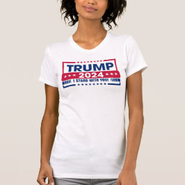 Camiseta Trump, estou com você em 2024