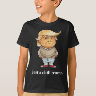 Camiseta Trump Eu sou apenas uma Cara Engraçada Cara Meme 2