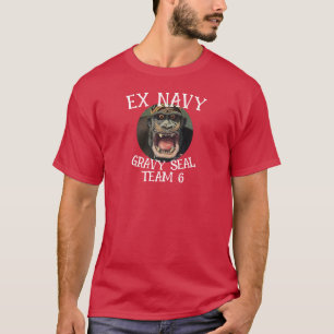 Camiseta Trump Ex Marinha Elefante Foca Livro Reality TV
