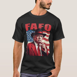 Camiseta Trump Fafo Funny Fafo Trump American Flag