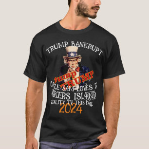 CAMISETA TRUMP FALIDO COMO VISTO NA TV REALIDADE 2024