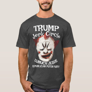 Camiseta Trump Gay Palhaço Rasputin LGBTQ HERMAFRODITA 13º