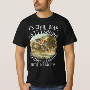 CAMISETA TRUMP GETTYSBURG GUERRA CIVIL DOS EUA 20º VOLUNTÁR