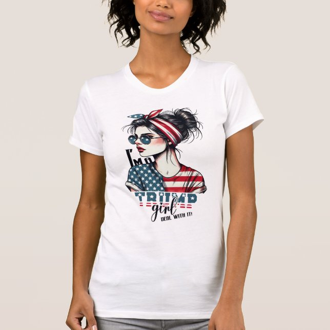 Camiseta Trump Girl (Frente)