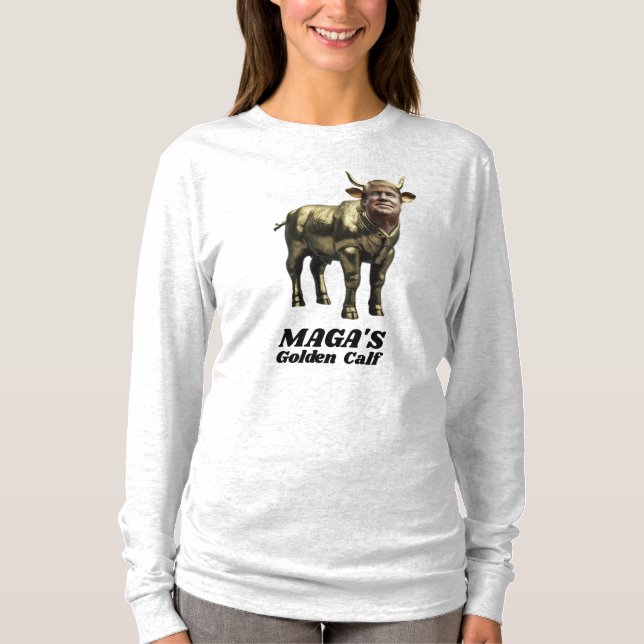 Camiseta Trump Golden Calf T-Shirt (Frente)