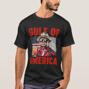 Camiseta Trump Golfo Dos EUA América Engraçado Golfo Do Méx