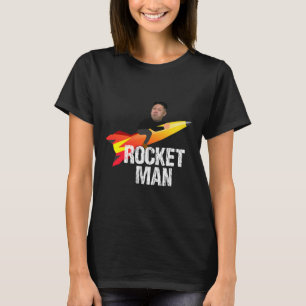 Camiseta Trump Homem-Foguete Kim Jong Un Coreia do Norte En