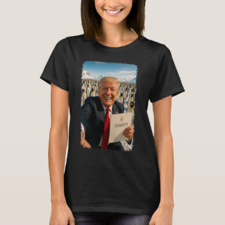 Camiseta Trump Impõe Tarifa Sobre Pinguim Política Irônica