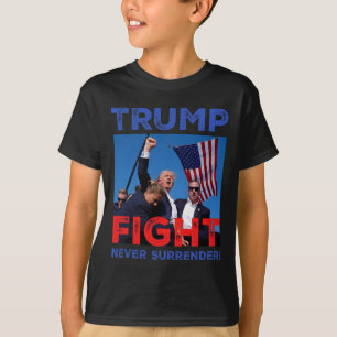 Camiseta Trump Ination Tee Donald Trump Disparando Trate