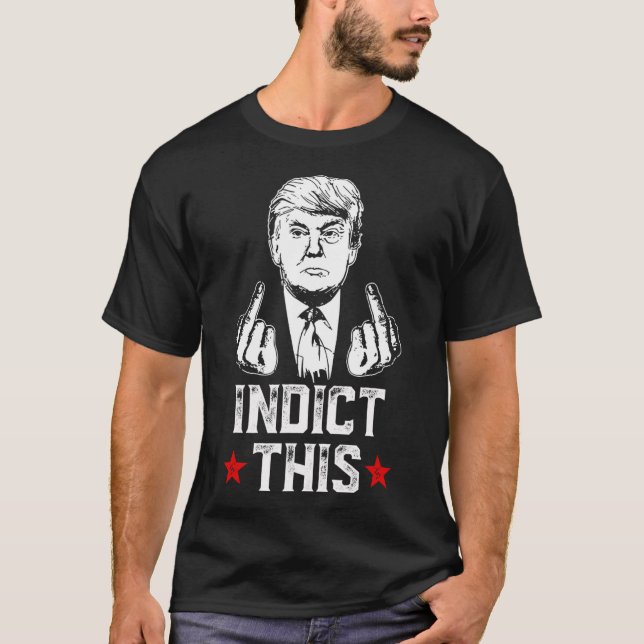 Camiseta Trump Indica Essa Prisão Política Para Republicano (Frente)
