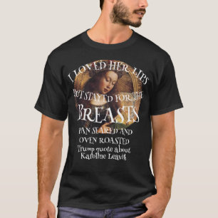 Camiseta Trump Karoline Leavitt Lábios Seios Grelhados no F