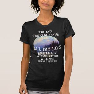 Camiseta Trump Lança Apocalipse de Guerra de Meninas Menore