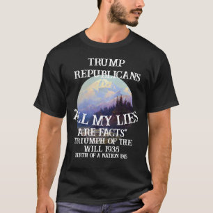 Camiseta Trump Lança Apocalipse de Guerra de Meninas Menore