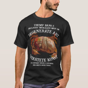 Camiseta Trump Legaliza Fornicação Com Caranguejos Dungenes