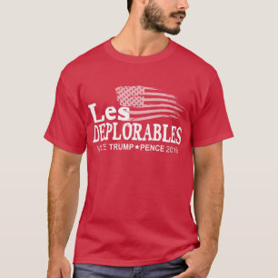 Camiseta Trump Les Deplorables - Cesta de deploráveis