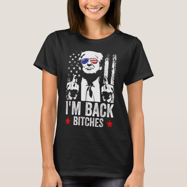 Camiseta Trump Leva A América De Volta (Frente)