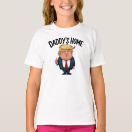 Camiseta Trump leva a casa do Pai americano de volta