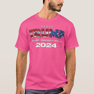 Camiseta Trump - Levando A América De Volta Às Eleições De