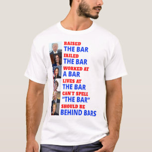 Camiseta Trump Levantou O Bar Que Harris Falhou Com O Bar