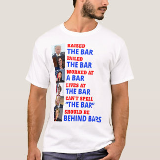 Camiseta Trump Levantou O Bar Que Harris Falhou Com O Bar