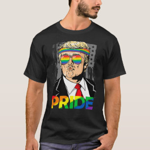 Camiseta Trump Lgbt Orgulho gay Mês Lésbica Transgend Biual