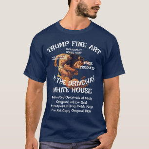Camiseta Trump Libera Meninas Menores de Idade Guerra Armag