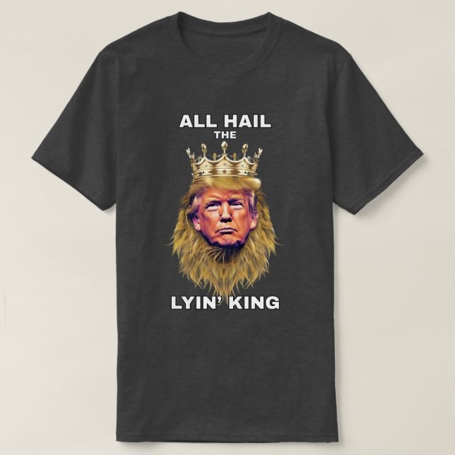 CAMISETA TRUMP LIES (Frente do Design)