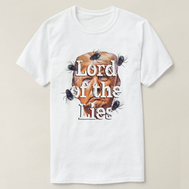 Camiseta Trump Lord of the Lies (Frente do Design)