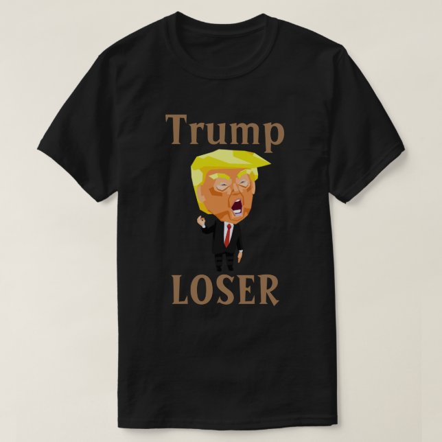 Camiseta Trump LOSER T-Shirt (Frente do Design)