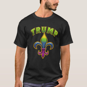 Camiseta Trump Mardis Gras