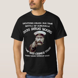 CAMISETA TRUMP MARINHA GUERRA DAS DROGAS LORDE KITCHENER