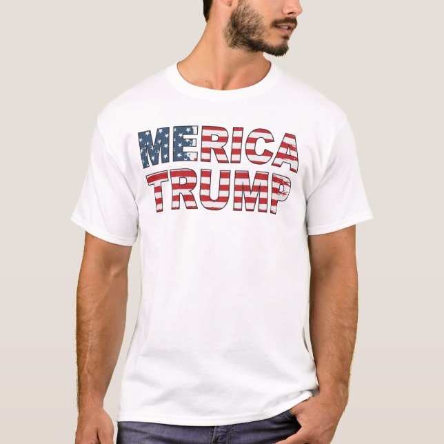 Camiseta Trump Merica (Frente)