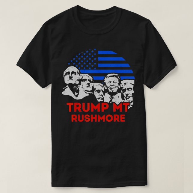 Camiseta Trump MT Rushmore, Trumpmore (Frente do Design)