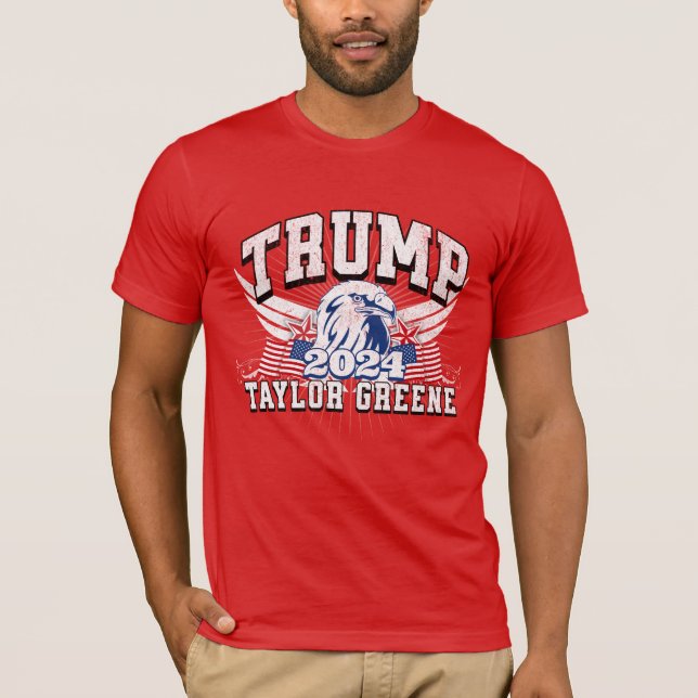 CAMISETA TRUMP MTG MARJORIE TAYLOR GREENE 2024 (Frente)