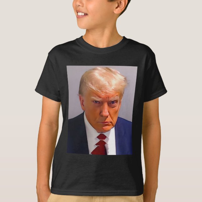 Camiseta Trump Mug Shot 1 (Frente)