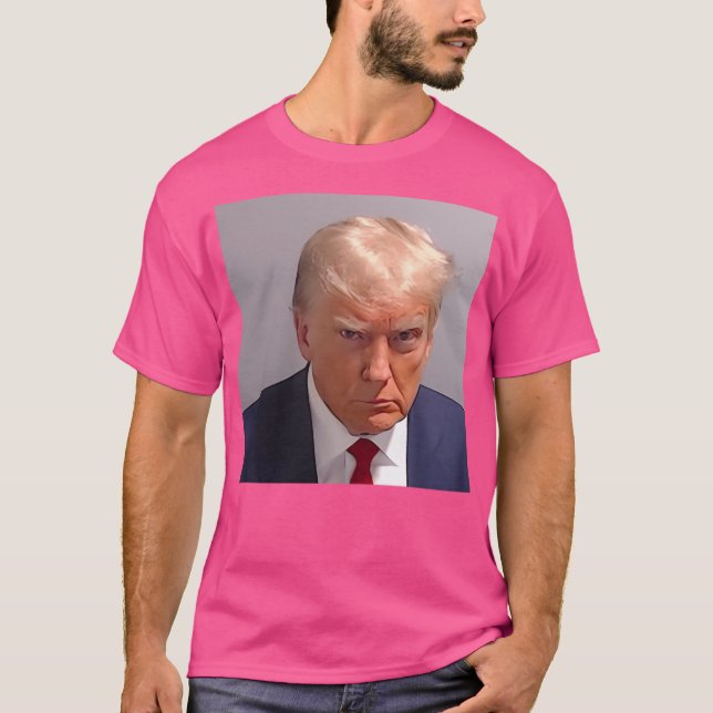 Camiseta Trump Mugshot (Frente)